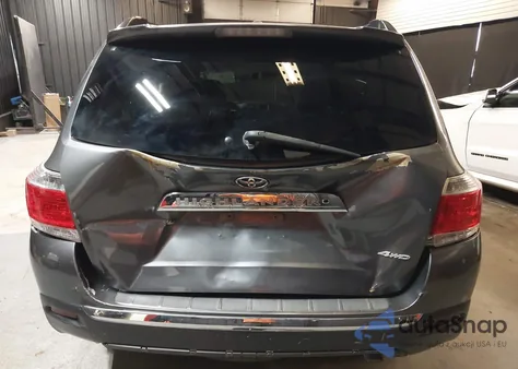 2012 Toyota Highlander Base V6 from USA, damaged, VIN 5TDBK3EH7CS142267